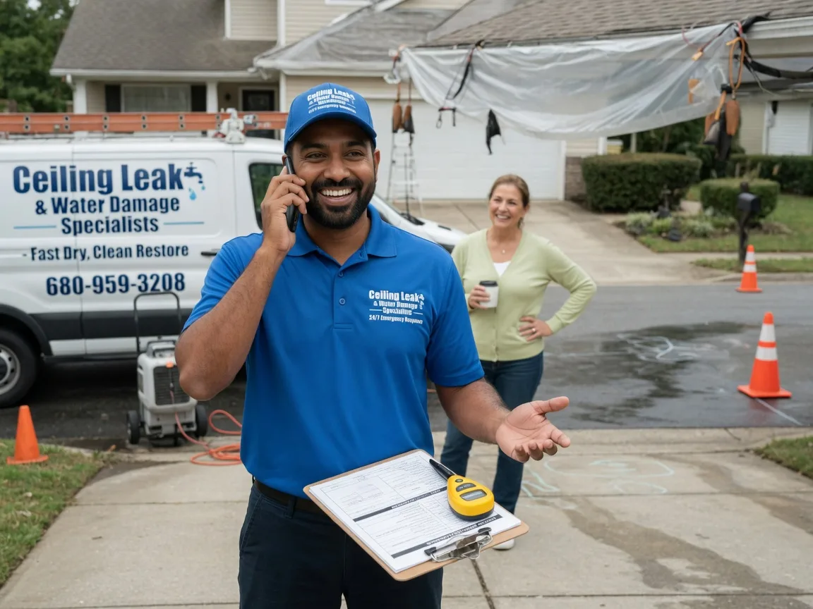 Ceiling Leak Cleanup Corona, NM FAQs